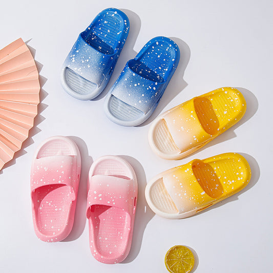 Summer Gradient Slippers Boys Girls Sandals