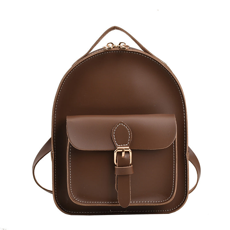 Kid's Small Schoolbag Girl's Out PU Backpack