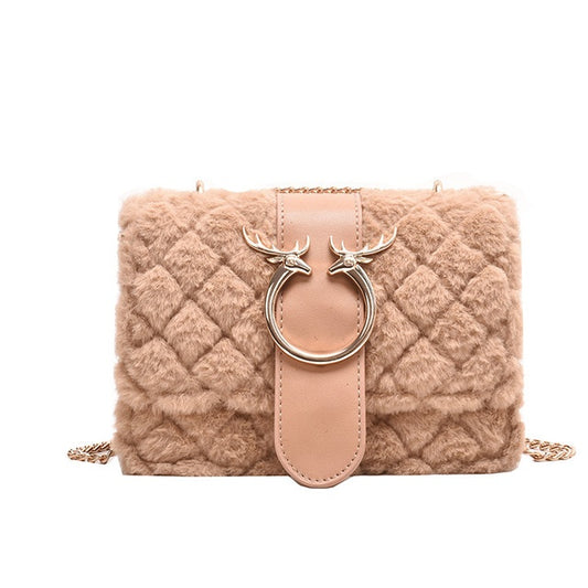 Women's diagonal shoulder bag