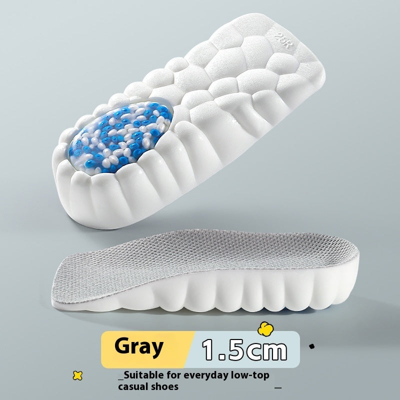 Soft Bottom Comfortable Insole With Increased Height Inside
