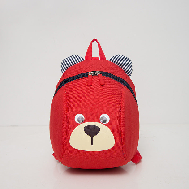New baby cartoon bear double back 1 to five years old Minilight bag to prevent loss of shoulder bag