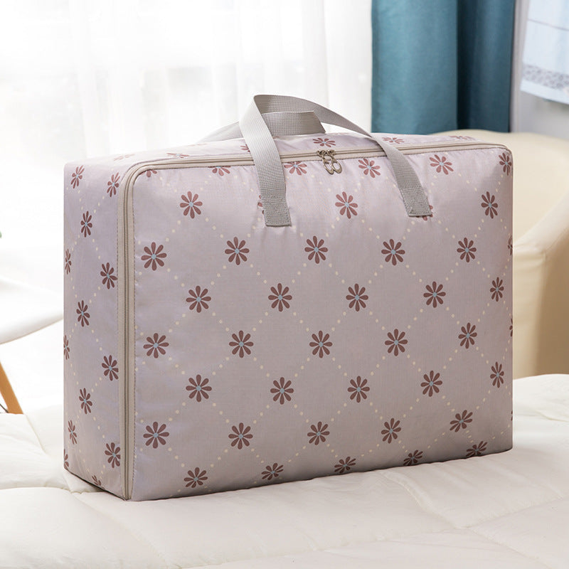 Hand Held Large Clothes Storage Luggage Woven Bag