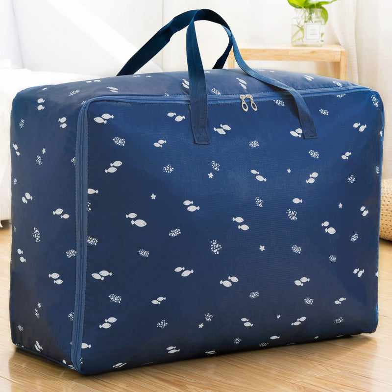 Hand Held Large Clothes Storage Luggage Woven Bag