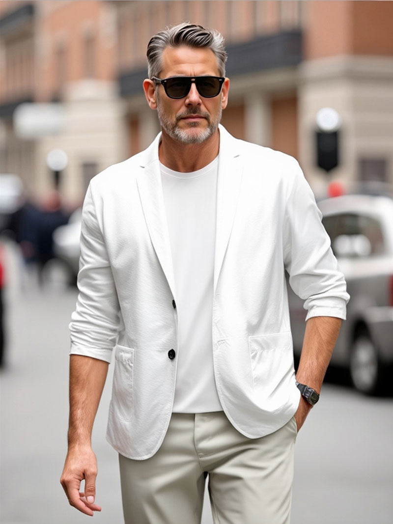 Men's Fashion Thin Casual Suit Jacket