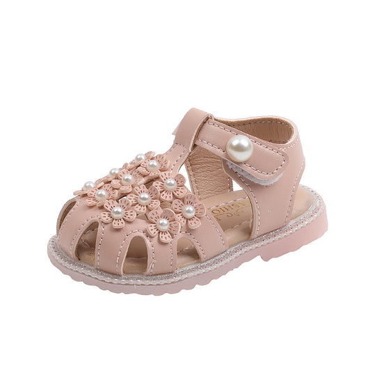 Baby Soft Bottom Flower Sandals