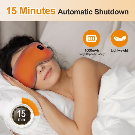 Rechargeable Hot Compress Eye Mask Intelligent Temperature Control Detachable Eye Care Machine