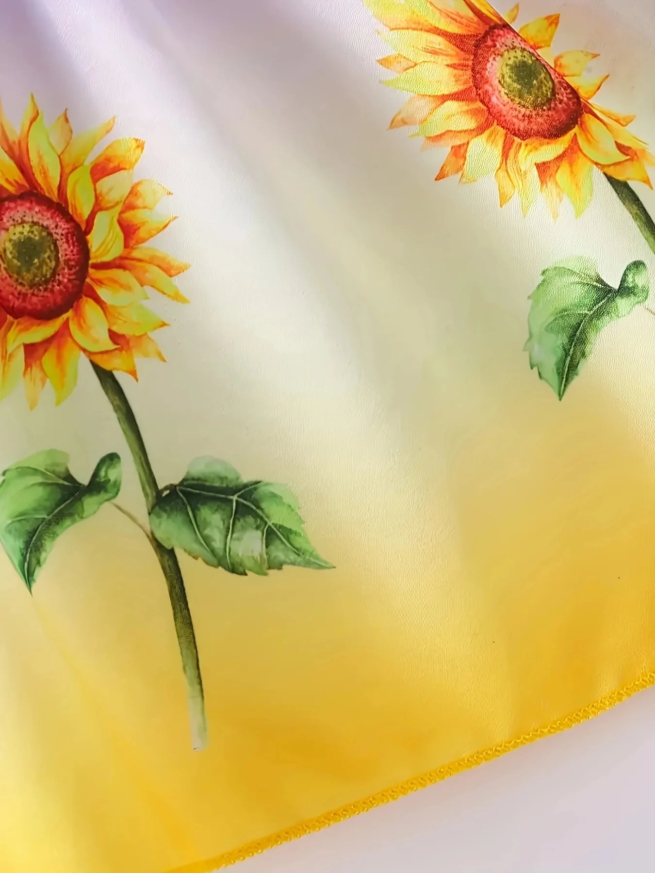 Summer style dress for girls aged 1-8, with suspender straps, pleated sunflower print, rustic style, for baby girls