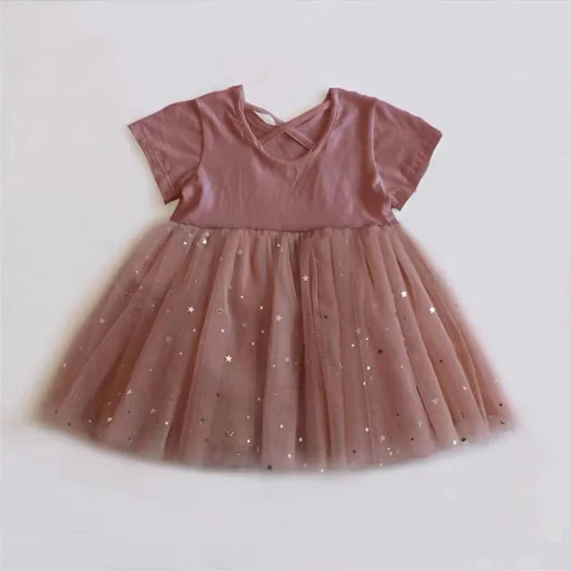 Summer Baby Girl Dresses Princess Dresses for Girls Cotton Wedding Birthday Party Girl Clothes Summer Baby Girl Dresses Casual