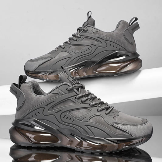 Men Shoes 2025 Casual Walk Air Cushion Marathon Breathable Lightweight Women's Comfortable Athletic Nonskid Sneakers