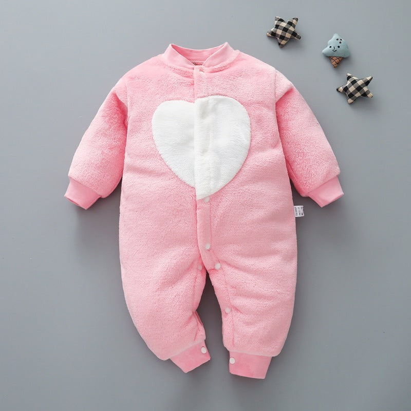 Thicken Baby Romper For Boys And Girls Aged 0-1-2