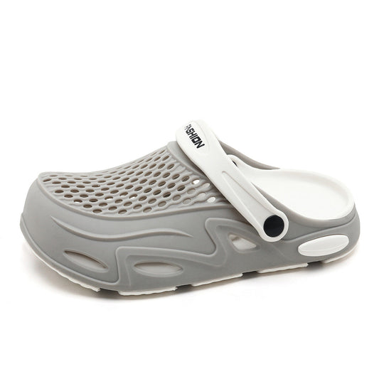 Men's Summer Closed Toe Non-slip Breathable Beach Slippers