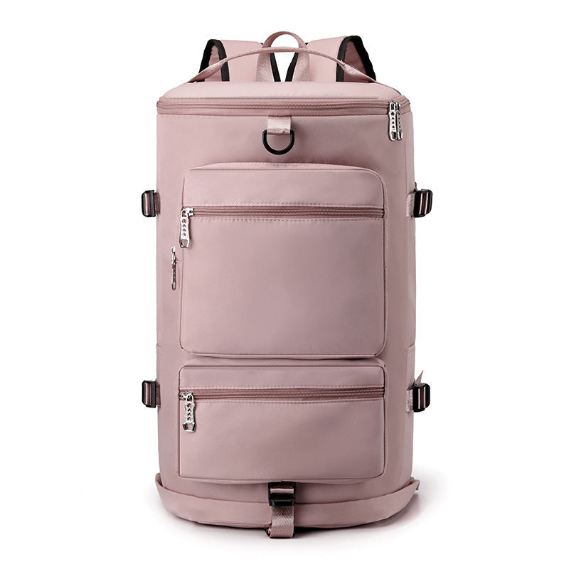 Men's And Women's Large Capacity Dry Wet Separation Fitness Backpack Short-distance Luggage Bag