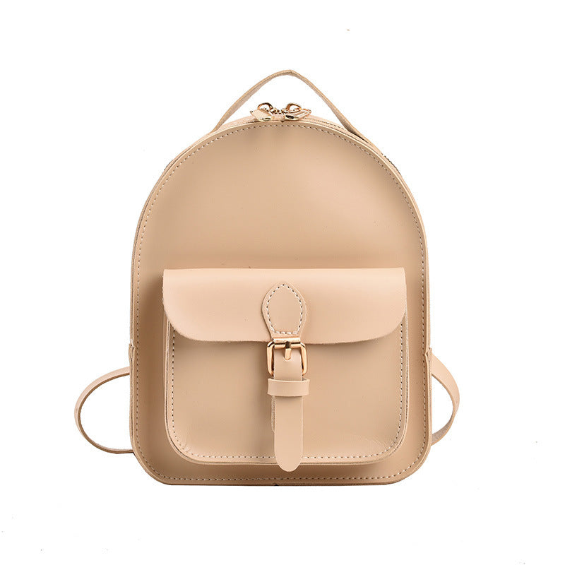Kid's Small Schoolbag Girl's Out PU Backpack