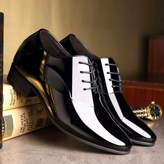 New Men's Business Formal Leather Shoes