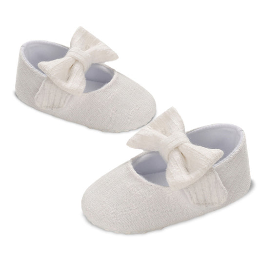 Wool Baby Knitted Bow Baby Shoes