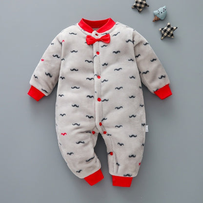 Thicken Baby Romper For Boys And Girls Aged 0-1-2