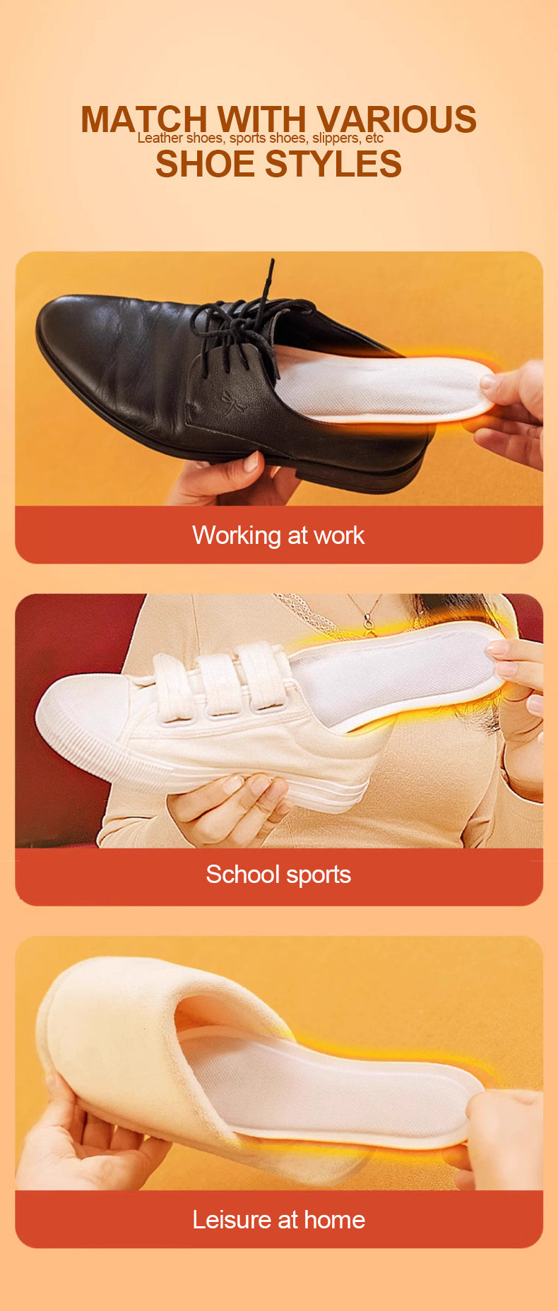 Pain Relief Self-Heating Insoles (ব্যাথা নিরাময়কারী সেল্ফ-হিটিং ইনসোল )