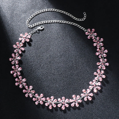 Rhinestone Clavicle Chain Trendy Accessories For Women