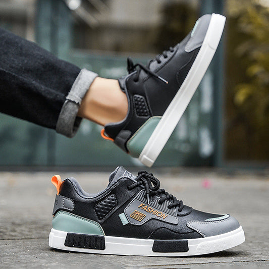 Leather Casual Special-interest Design Sports Board Shoes