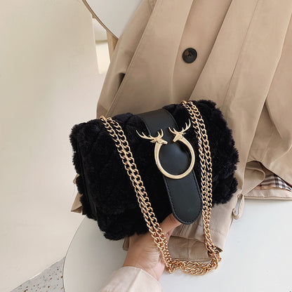 Women's diagonal shoulder bag