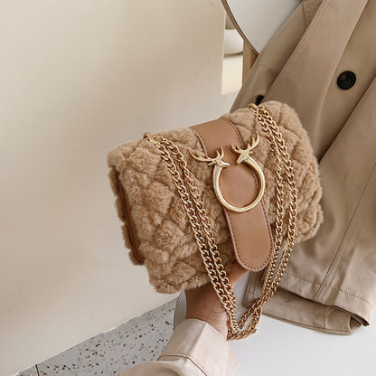 Women's diagonal shoulder bag