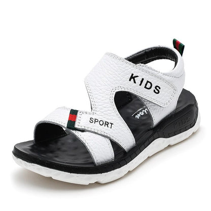 Boy's  Leather Sandals Soft Bottom Non-slip Casual Children's Sandals