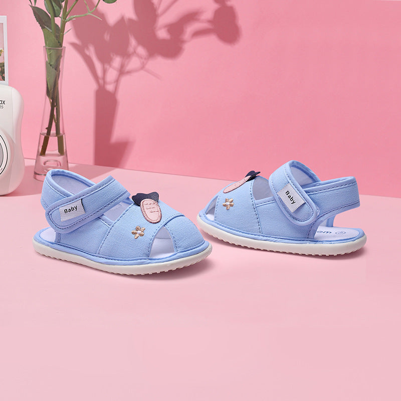 Summer New 9-18 Months Baby Sandals Baby Toddler Shoes For Men and Women Cute Breathable Non-slip Step Shoes