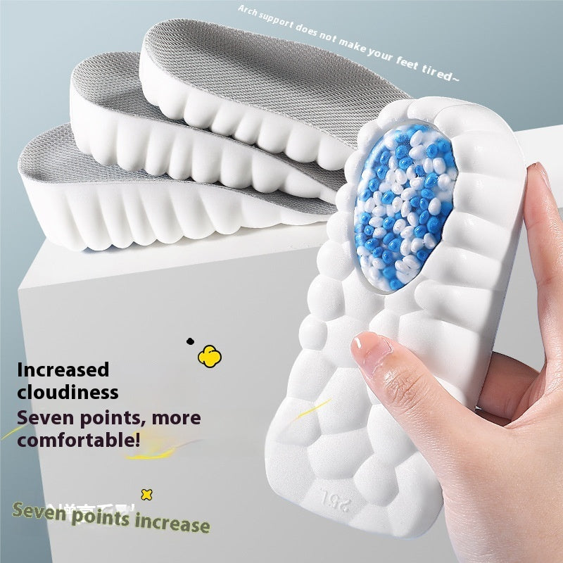 Soft Bottom Comfortable Insole With Increased Height Inside
