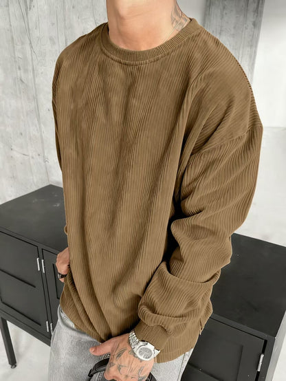 Casual Trends Round Neck Sweater Long Sleeve