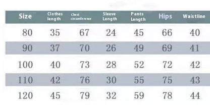 Lapel Bear Hoodie Two-piece Set For Children Western Style Children