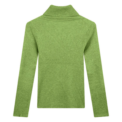 Thickening Inner Wear Skinny Versatile Long Sleeve Thermal Turtleneck Sweater For Women