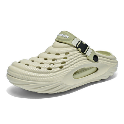 Men's Simple And Stylish Casual Platform Slippers