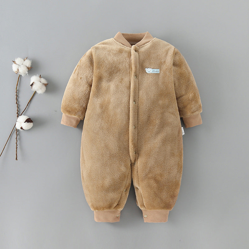 Thicken Baby Romper For Boys And Girls Aged 0-1-2