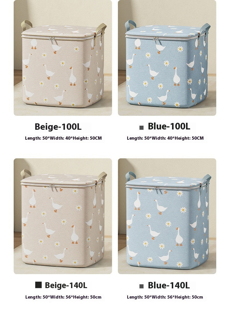 Clothes Quilt Buggy Household Storage Box Non-woven Luggage Bag