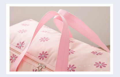 Hand Held Large Clothes Storage Luggage Woven Bag