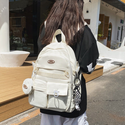 High School And College Student College Style Computer Bag Couple Backpack