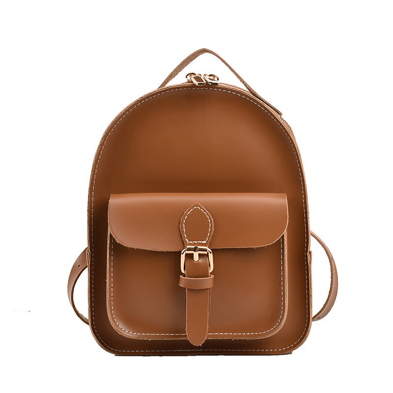 Kid's Small Schoolbag Girl's Out PU Backpack