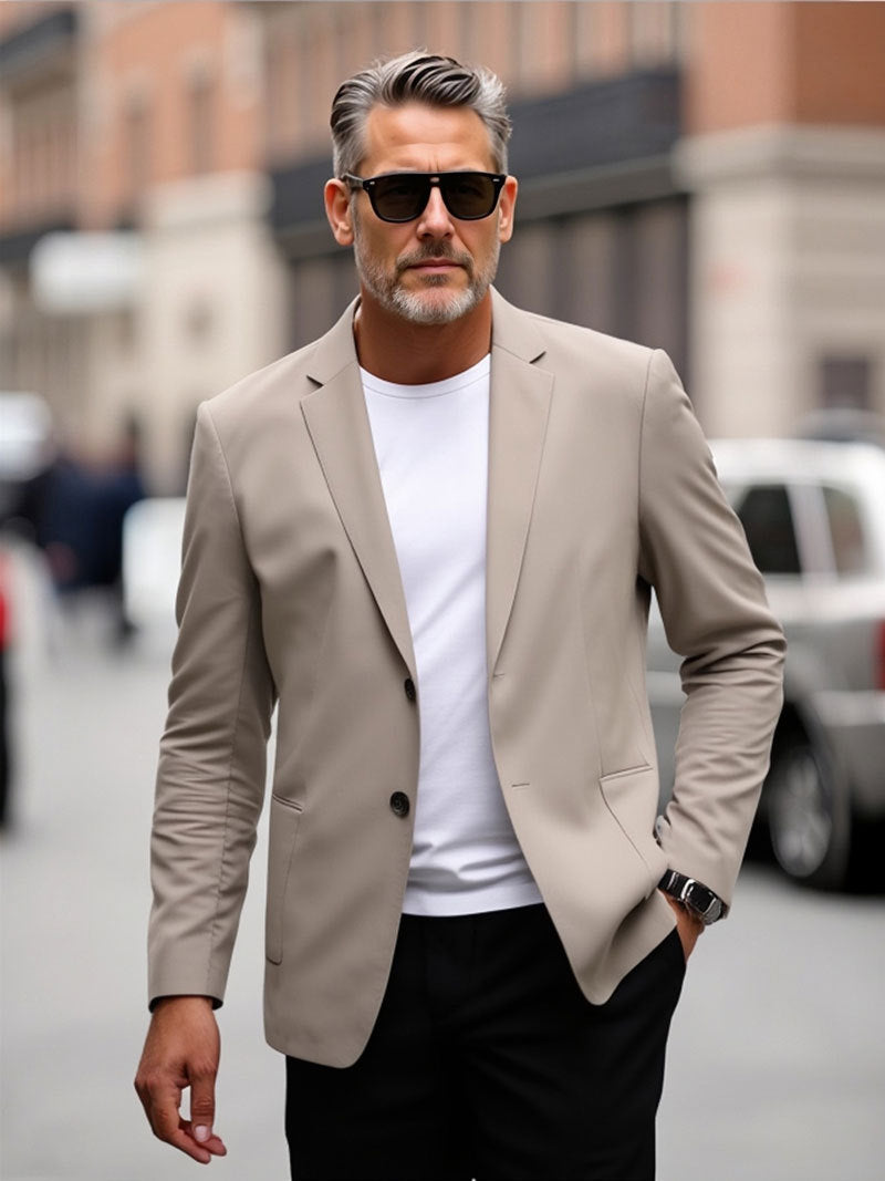 Men's Fashion Thin Casual Suit Jacket