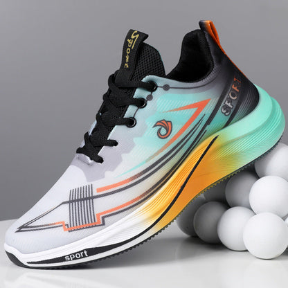 Mesh Breathable Running Shoes Lightweight Comfortable Breathable Trendy Casual Shoes Men's Shoes