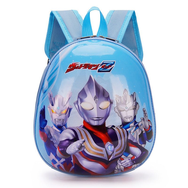 Children's Schoolbag Kindergarten Boys And Girls 3-6 Years Old Baby Small Class Cartoon Cute Princess Lightweight Egg Shell Small Backpack