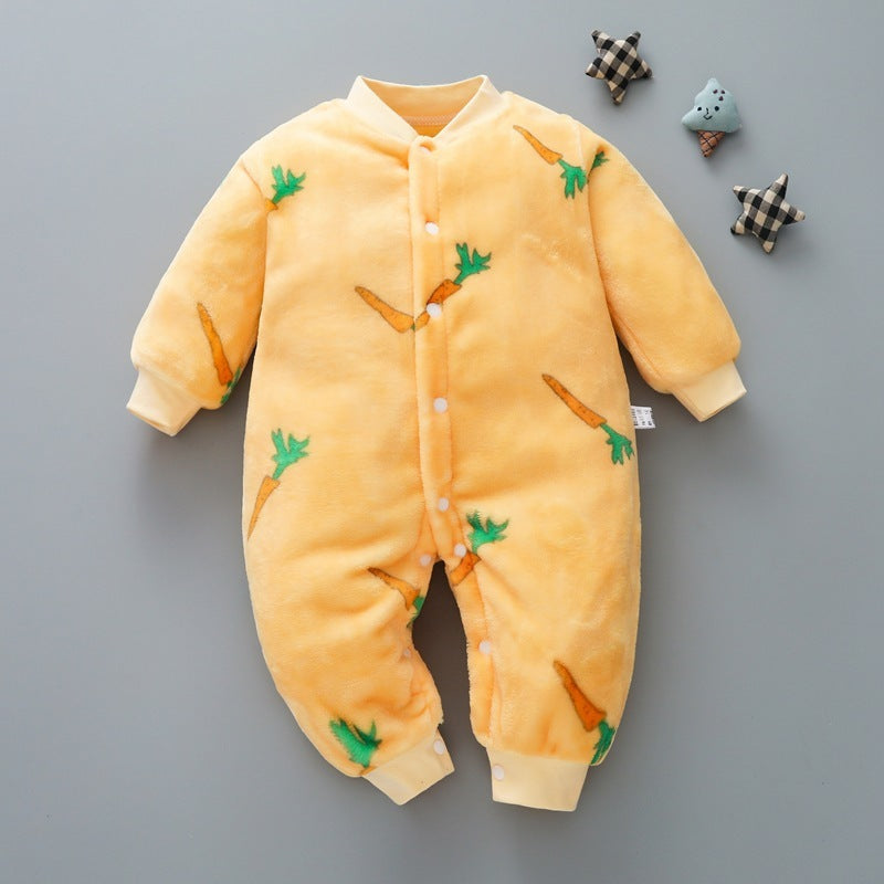 Thicken Baby Romper For Boys And Girls Aged 0-1-2