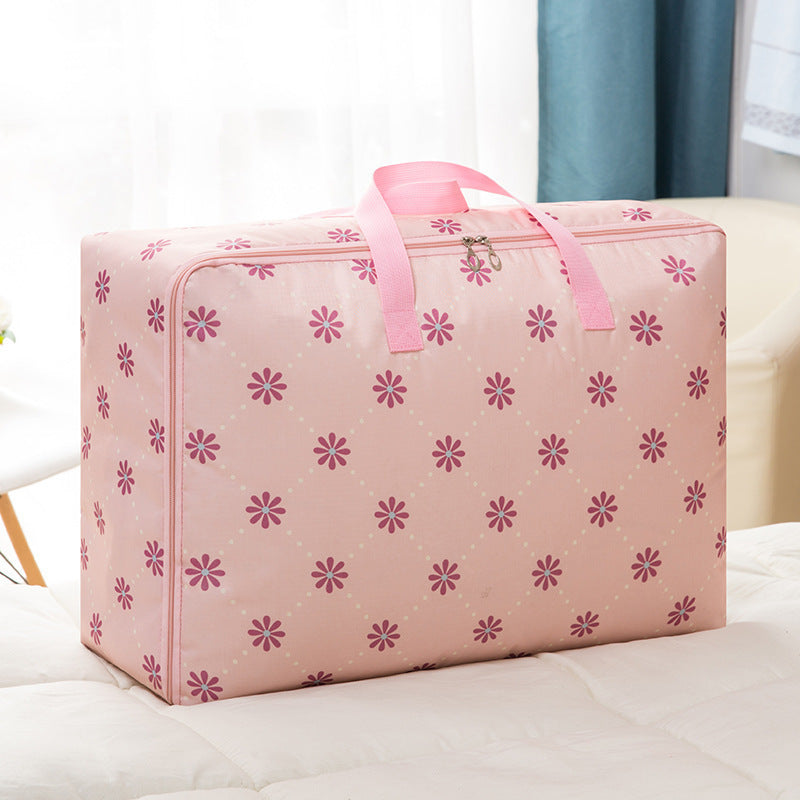 Hand Held Large Clothes Storage Luggage Woven Bag