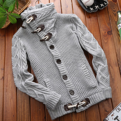 Men's sweater coat