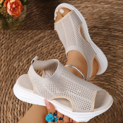 Women's Platform Sports Sandals Summer Flat