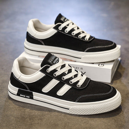 Men's Canvas Shoes Spring Breathable Flat