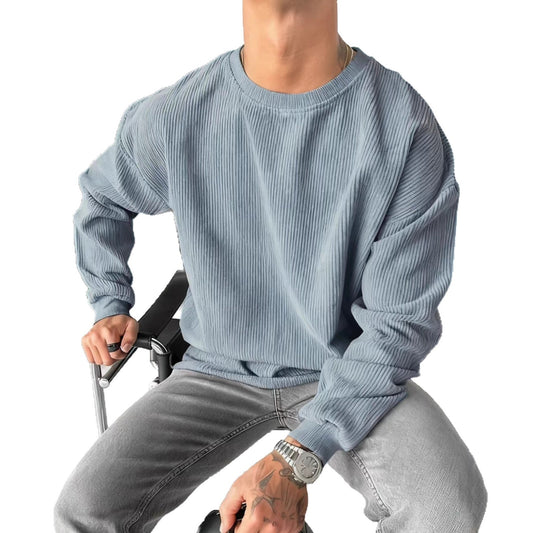 Casual Trends Round Neck Sweater Long Sleeve