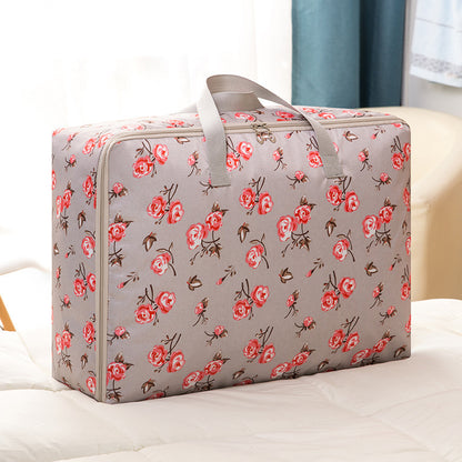 Hand Held Large Clothes Storage Luggage Woven Bag