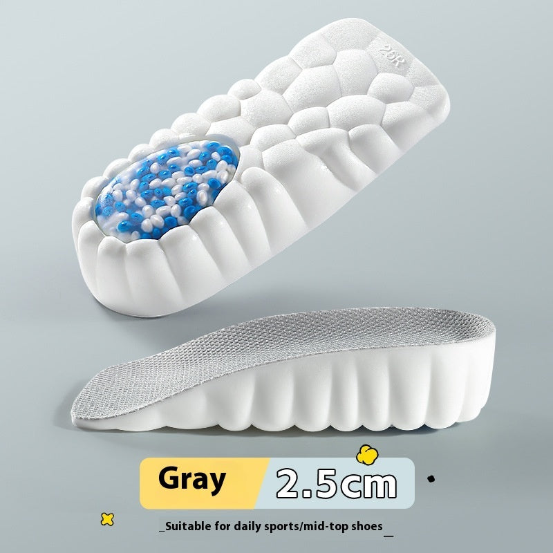 Soft Bottom Comfortable Insole With Increased Height Inside