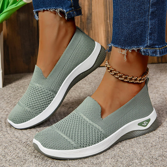Shoes Soft Bottom Comfortable Old Beijing Cloth Shoes Shallow Mouth