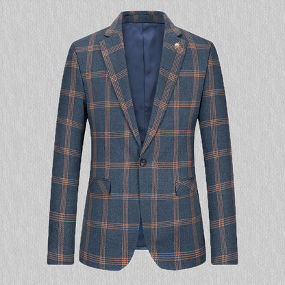 Men's Trendy Slim Fit Small Business Suit Casual Handsome Coat